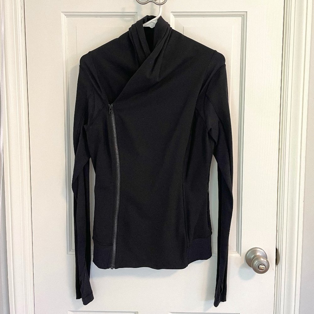 EUC | Lululemon Bhakti Yoga Jacket | Black | Size 8
